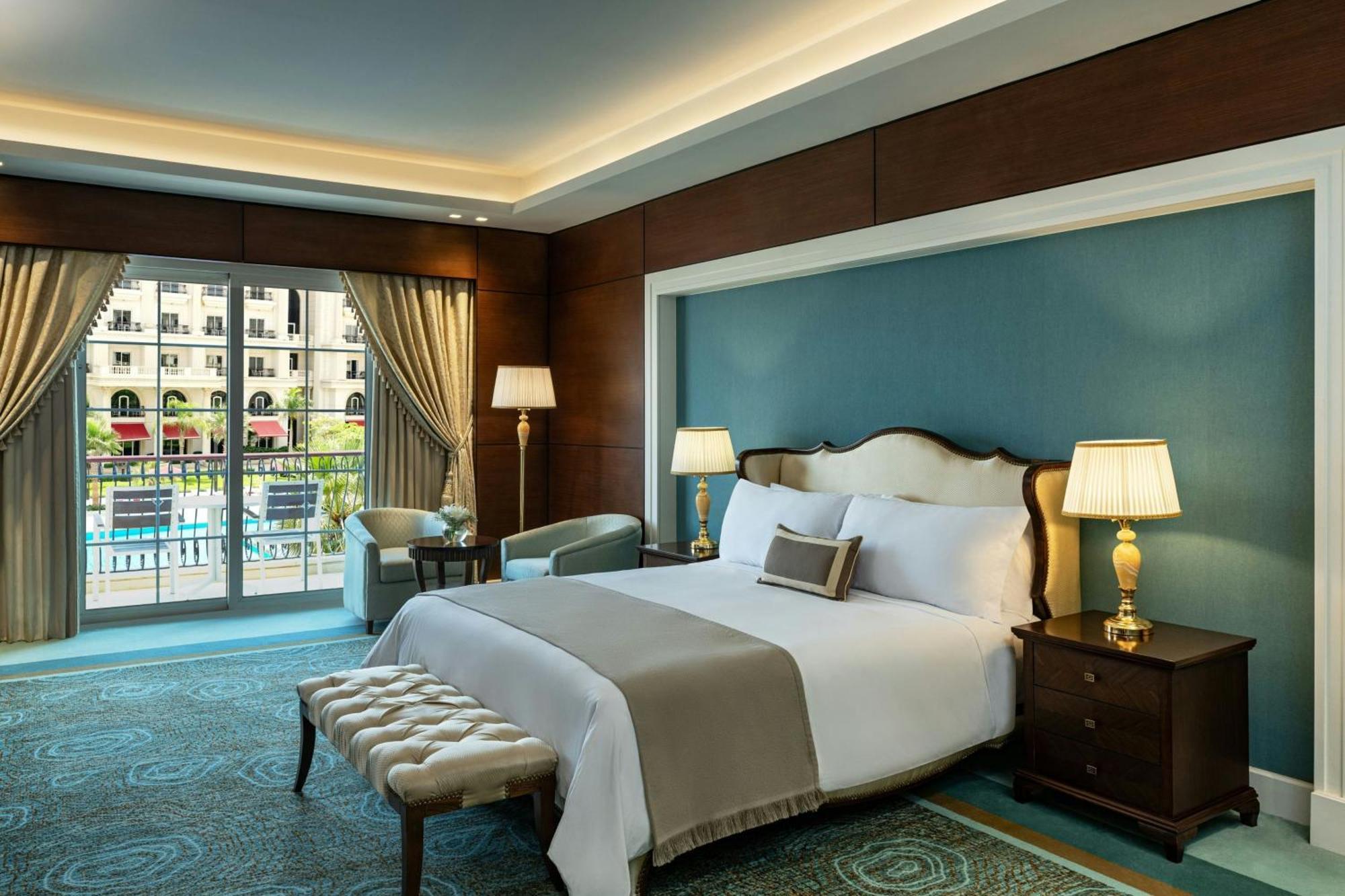 开罗瑞吉阿尔玛萨酒店 外观 照片 A bedroom at the Taj Bengal